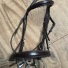 FULL brown bridle with crank noseband complete with 5.5” bit