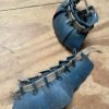 Pony/Cob petal over reach boots blue