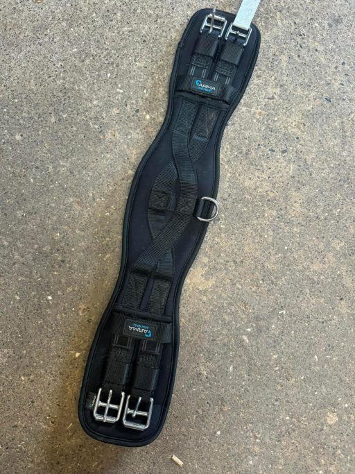 24”/60cm Arma memory foam dressage girth with elastic