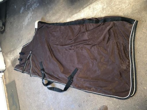 6’6” brown cotton/stable sheet