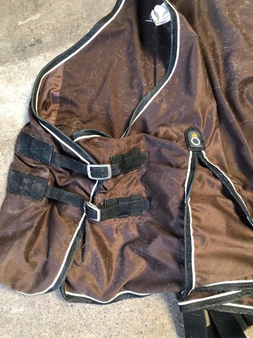 6’6” brown cotton/stable sheet - Image 2