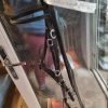 Full size black cross over bitless bridle and reins, in lovely condition - Image 3
