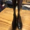 Shires Moretta Pietra Riding Boots - Chestnut  Size 4 Wide - Image 3