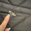 Full black numnah with faux fur - Image 4