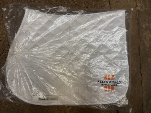 Size FULL Rambo saddle pad sponsored by Allen and page horse feed
