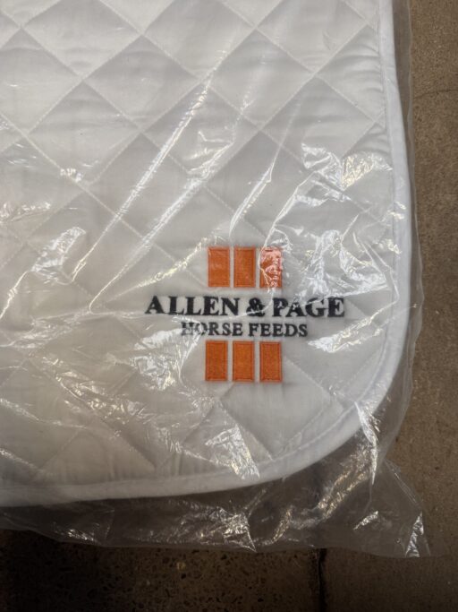 Size FULL Rambo saddle pad sponsored by Allen and page horse feed - Image 2