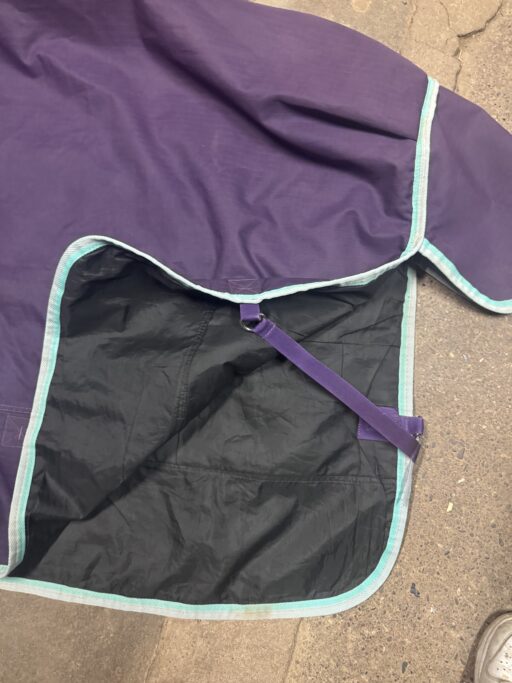 5’6” bridleway 100g lightweight standard neck turnout - Image 2