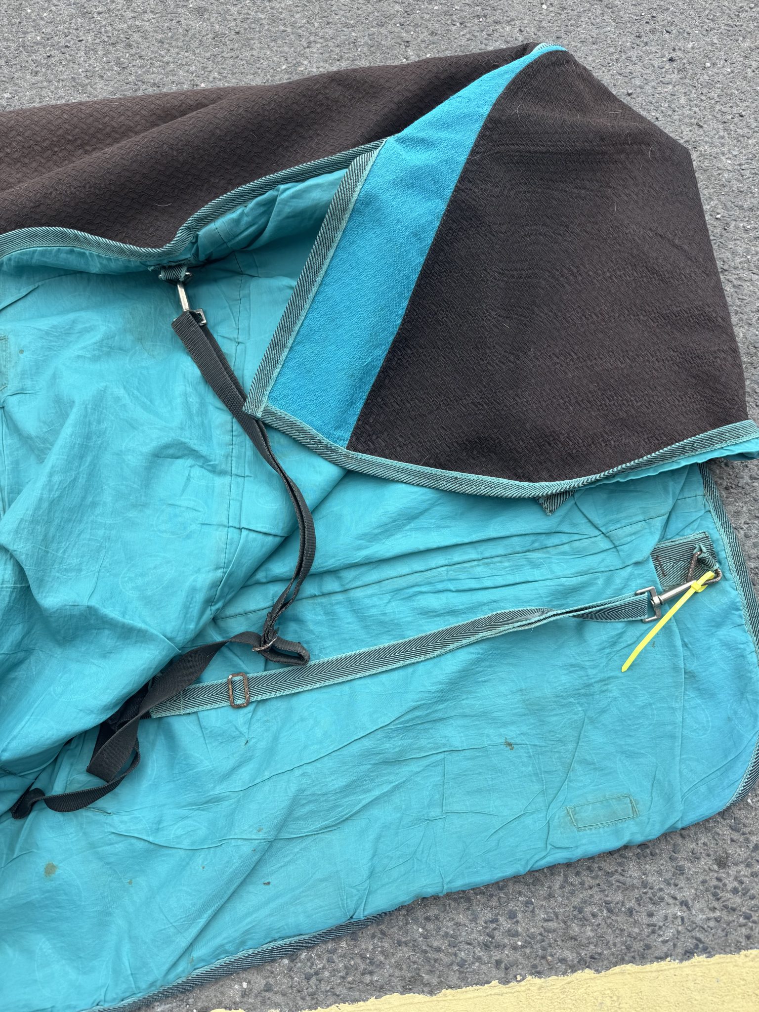 6’3” weatherbeeta heavy weight turnout with detachable neck - Image 2